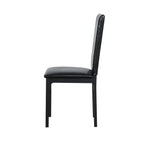 4-Piece Metal Frame Dining Seats
