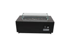 16" H x 42" W Steel Outdoor Fire Pit Table with Lid