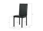 4-Piece Metal Frame Dining Seats