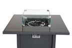 25" H x 30" W Steel Outdoor Fire Pit Table