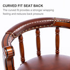 Cow Top Leather Wooden Bar Stools