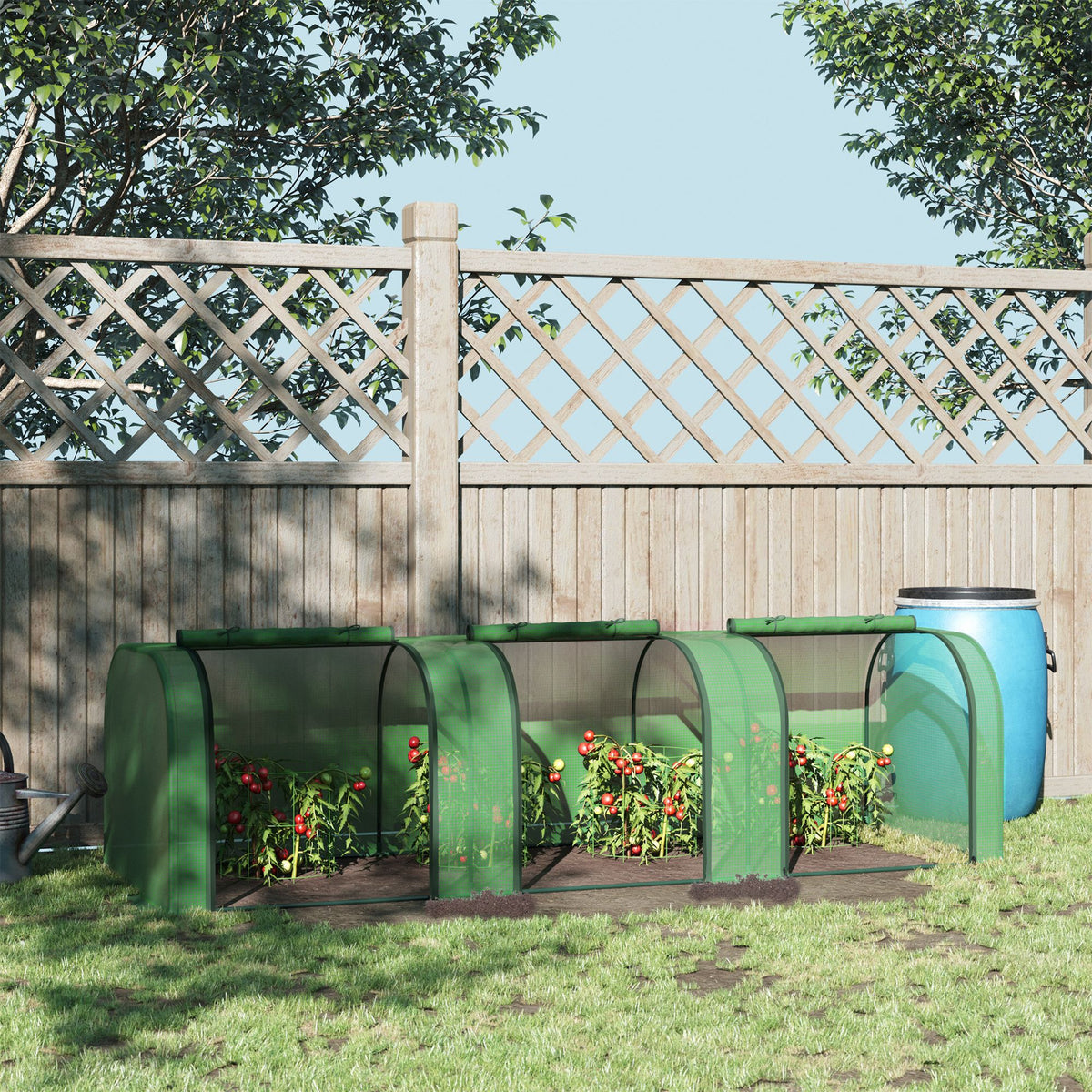10' x 3' Mini Greenhouse, Portable Tunnel