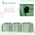 10' x 3' Mini Greenhouse, Portable Tunnel