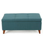 Tufted Ainsley Button Storage Ottoman Bench