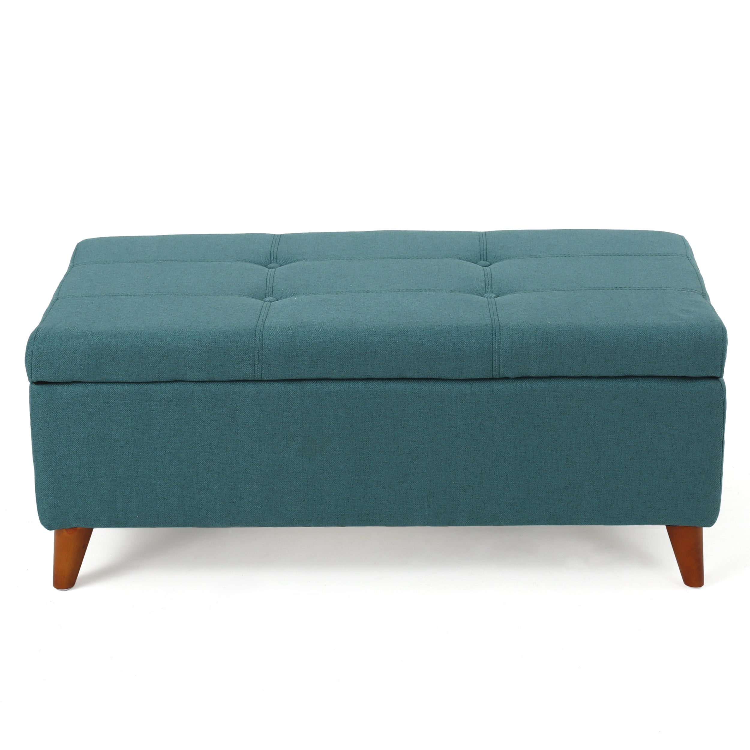 Tufted Ainsley Button Storage Ottoman Bench