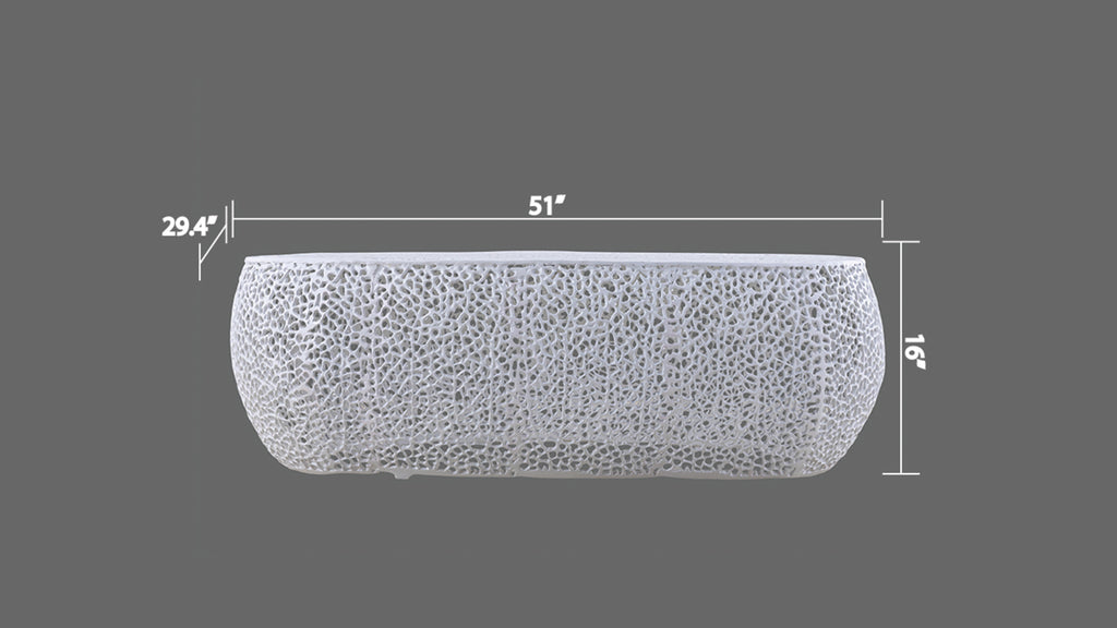 T3601-50 Oval Coffee Table