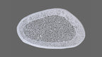 T3601-50 Oval Coffee Table