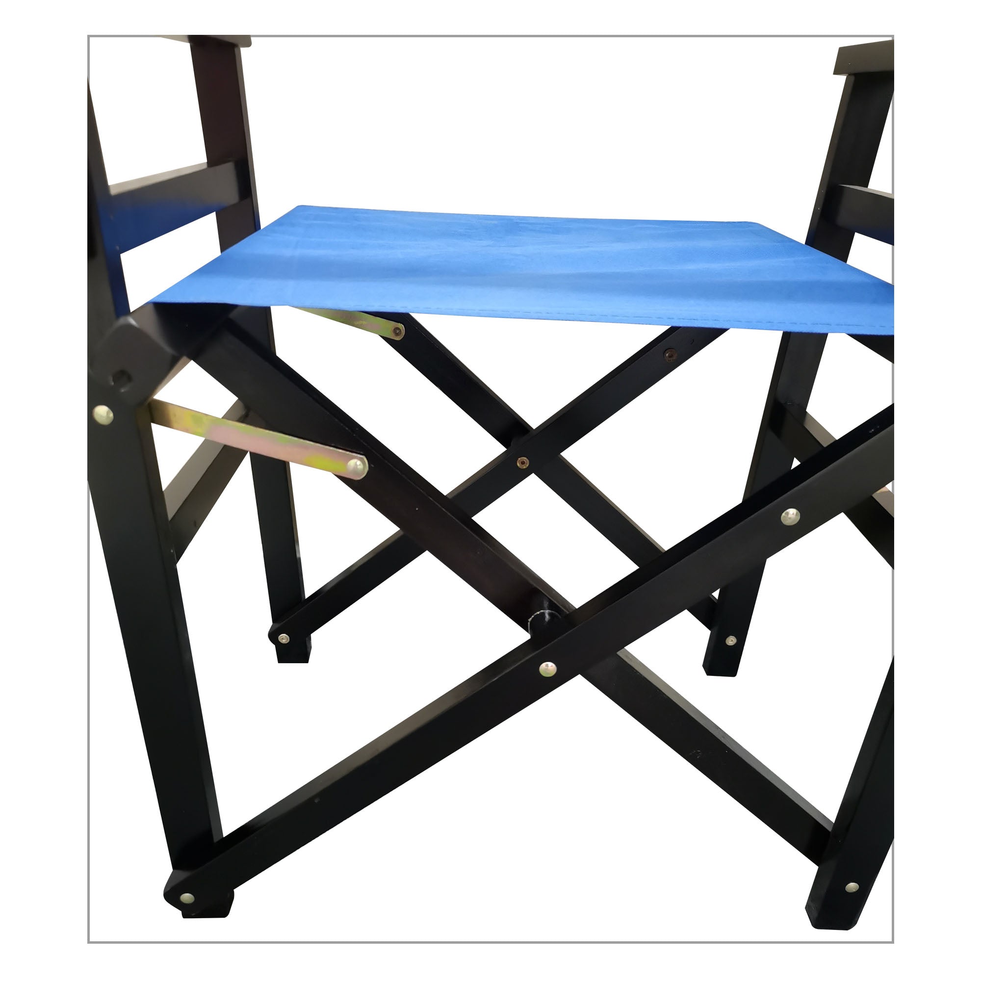 Folding Chair Set - Wooden Director Chair with Canvas