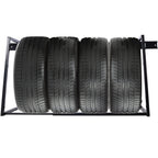 Heavy Duty Adjustable Garage Wall Multi-Tire Rack Storage