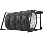 Heavy Duty Adjustable Garage Wall Multi-Tire Rack Storage