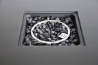 30 Inch Steel Grey Outdoor Fire Pit