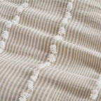King 3 Piece Cotton Yarn Dyed Duvet Cover Set
