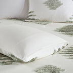 Full/Queen 3 Piece Cotton Blend Chenille Comforter Set