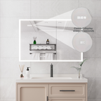 LED Medicine Cabinet with Mirror and Lights