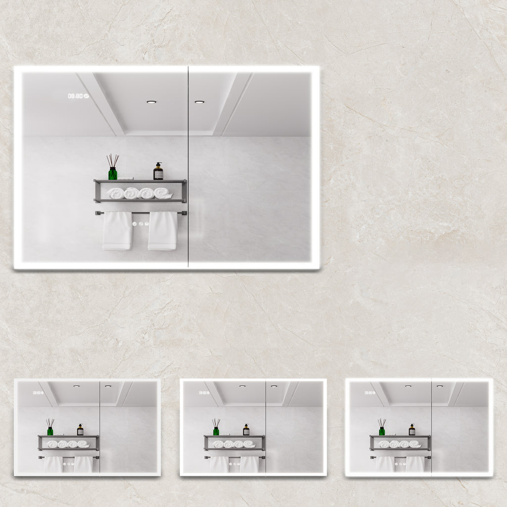 LED Medicine Cabinet with Mirror and Lights