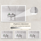 LED Medicine Cabinet with Mirror and Lights