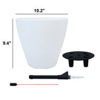 2-Pack Smart Self-Watering Planter Pot for Indoor and Outdoor