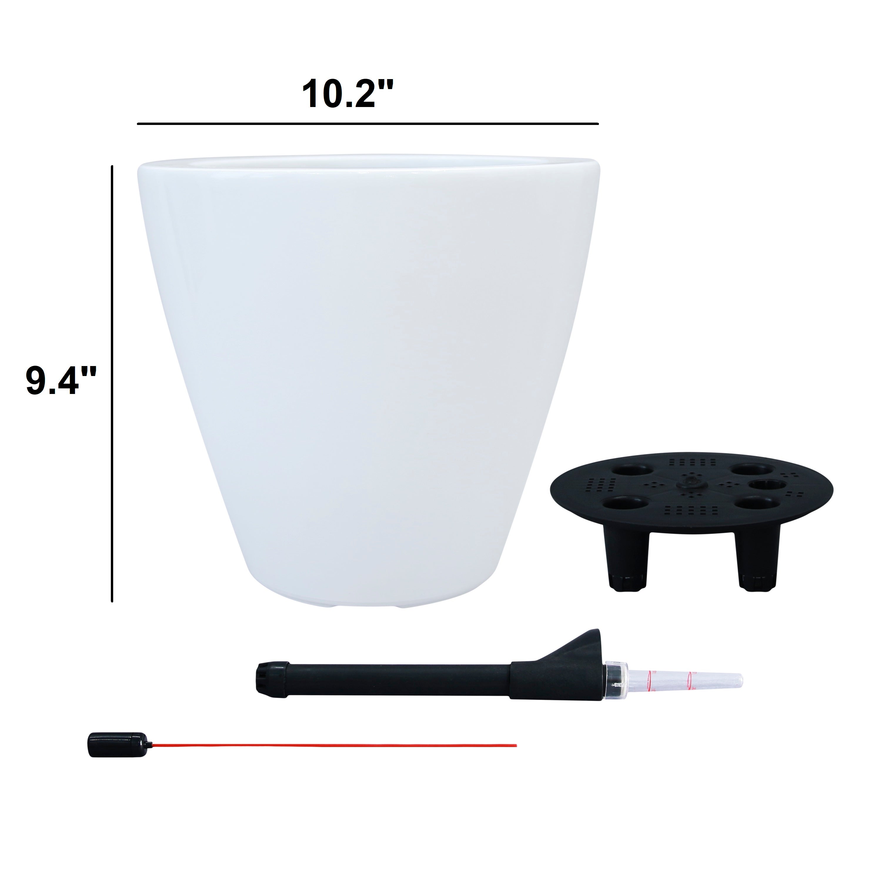 2-Pack Smart Self-Watering Planter Pot for Indoor and Outdoor
