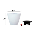 2-Pack Smart Self-Watering Planter Pot for Indoor and Outdoor