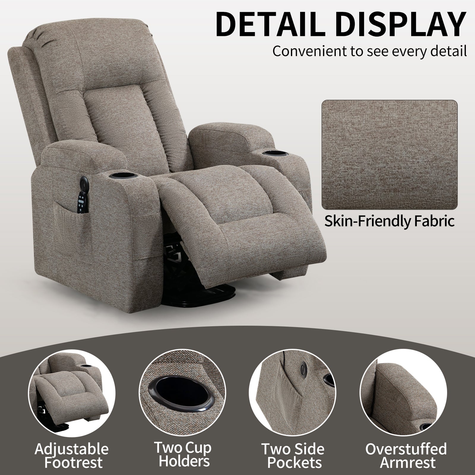 Comfortmax Infinite Position Power Lift Recliner Chair