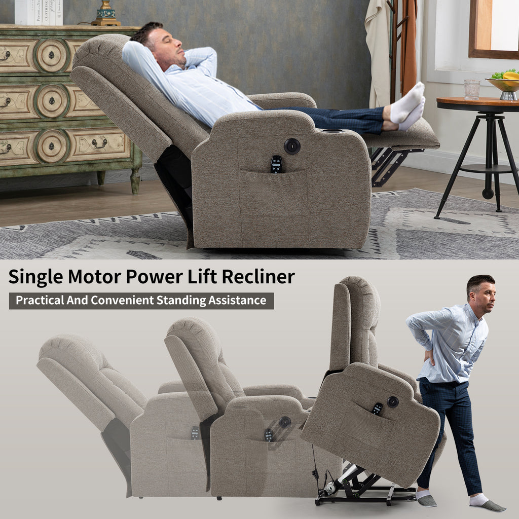 Comfortmax Infinite Position Power Lift Recliner Chair