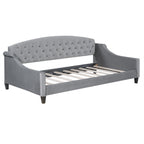 Modern Luxury Tufted Button Daybed - Twin, Gray