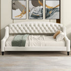 Modern Luxury Tufted Button Daybed - Twin - Beige