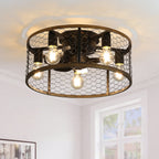 20 Inch Industrial Caged Ceiling Fan