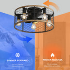 20 Inch Industrial Caged Ceiling Fan