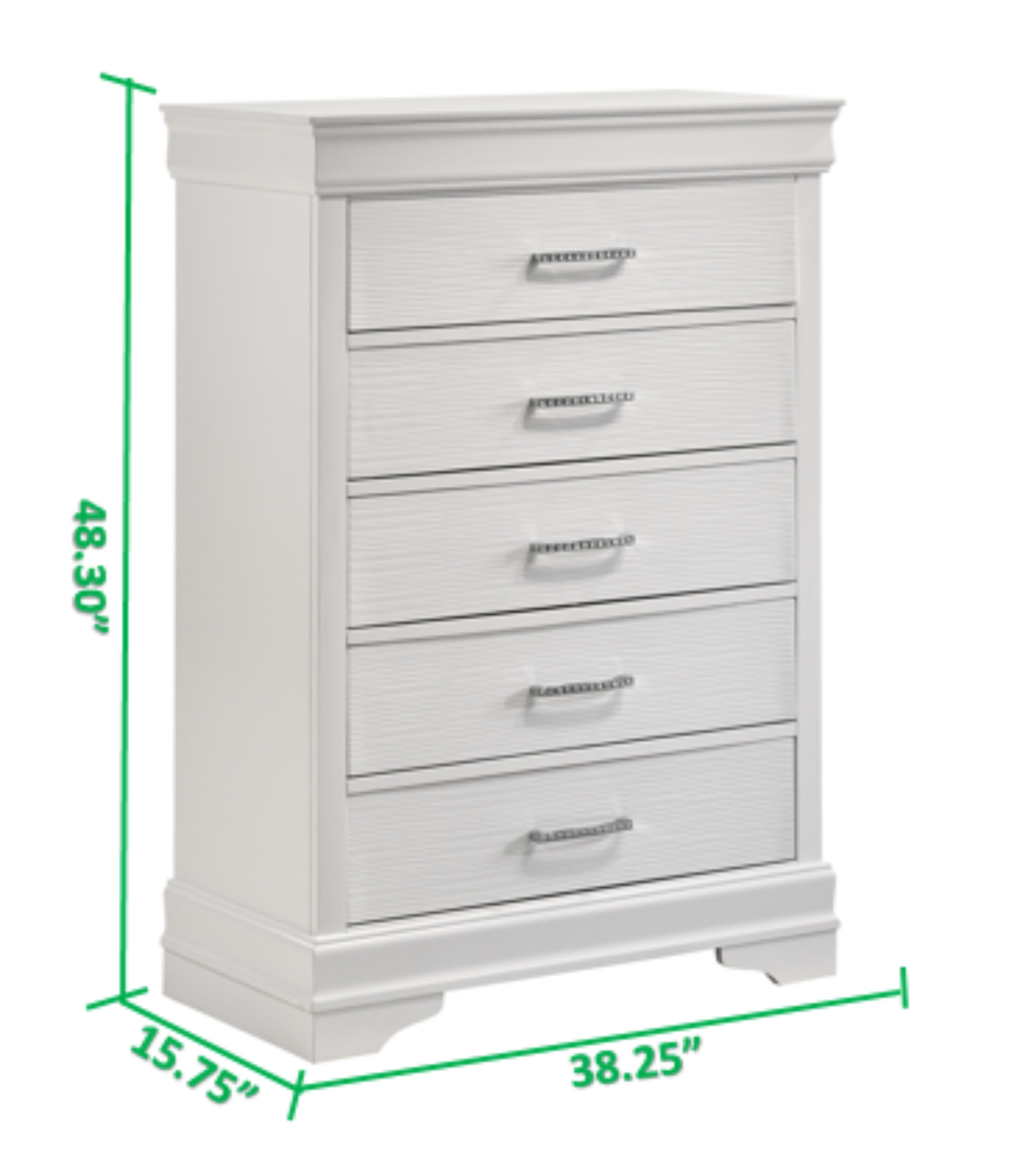 Modern 5-Drawer Chest