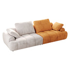 Large Two Seat Modern Upholstered Sofa