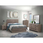 Barrel Platform Bed