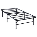 Black Twin Platform Bed
