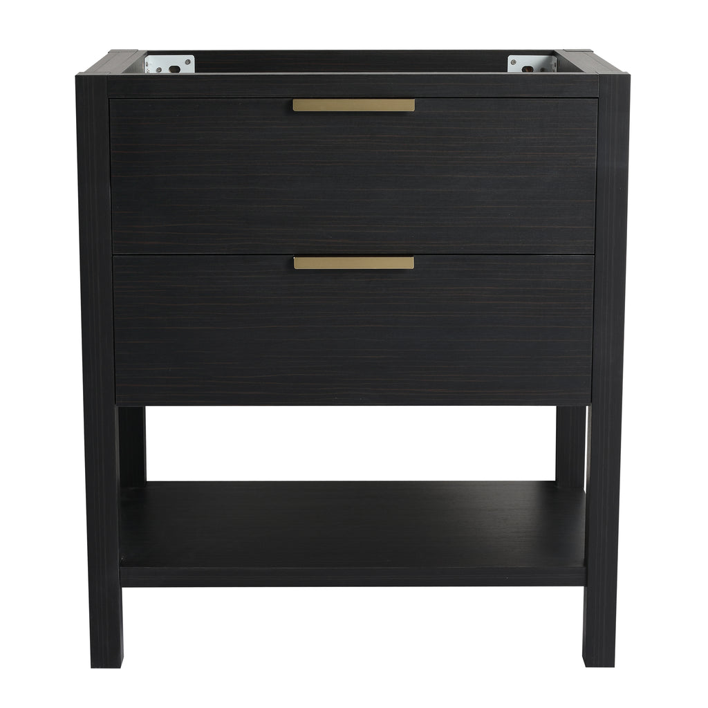 30 Inch Bathroom Vanity - Plywood With 2 Drawers