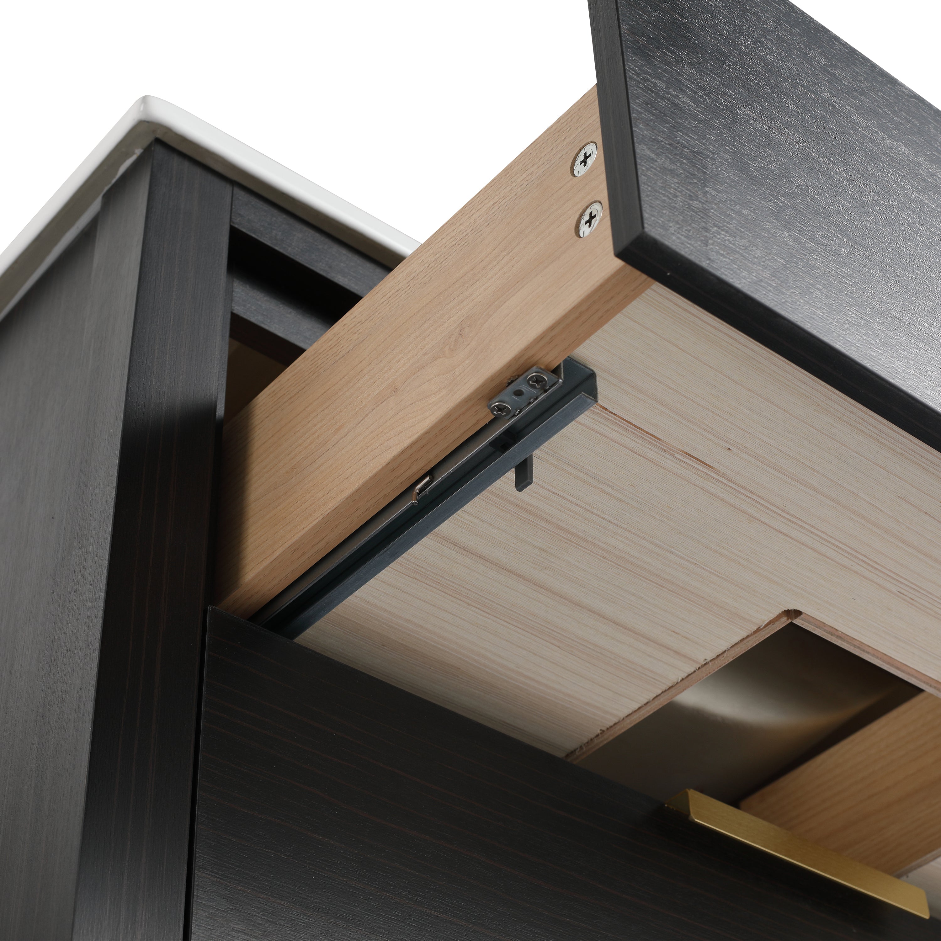 30 Inch Bathroom Vanity - Plywood With 2 Drawers