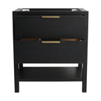 30 Inch Bathroom Vanity - Plywood With 2 Drawers