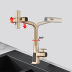 Brushed Gold Kitchen Faucet