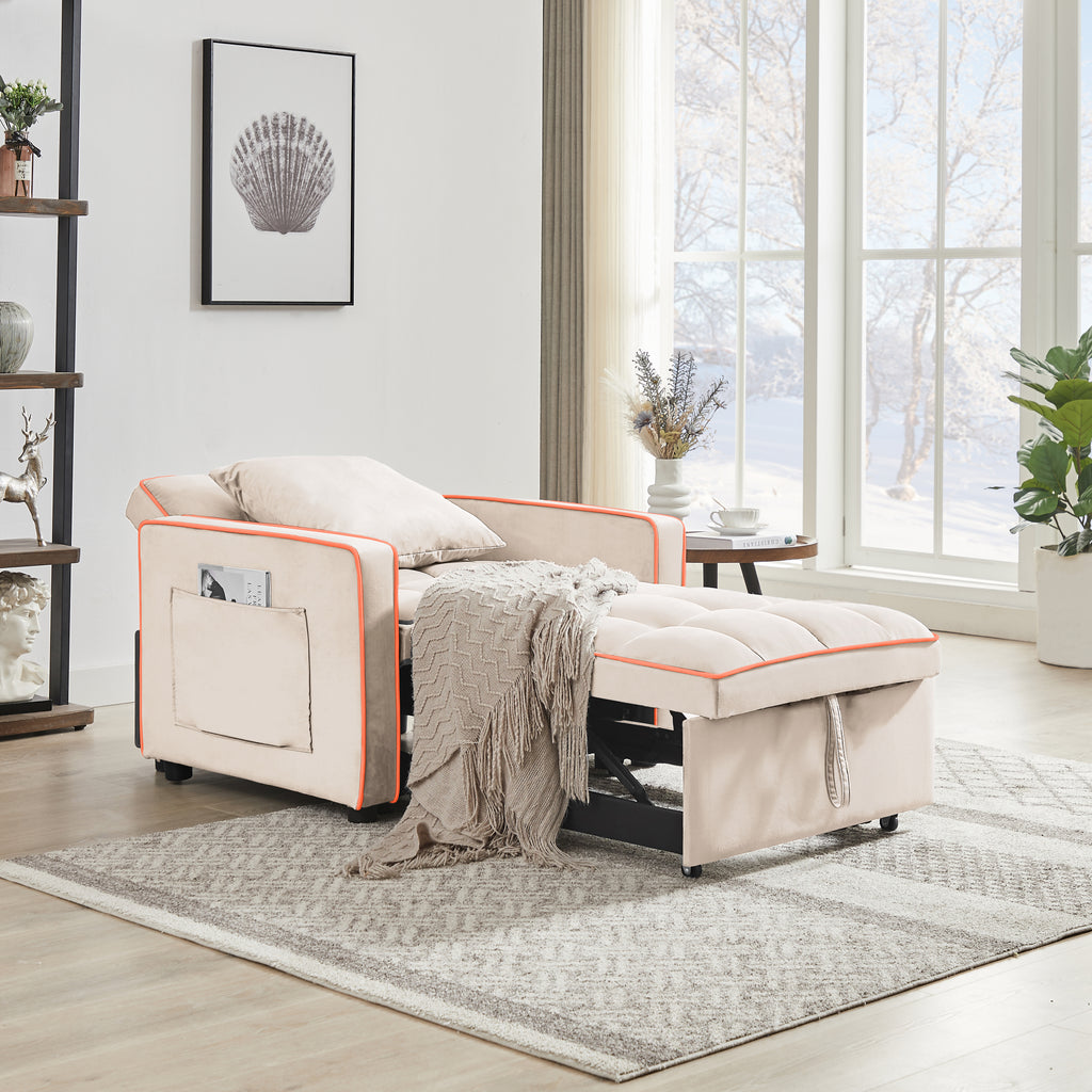 Three-in-One Sofa Bed Chair