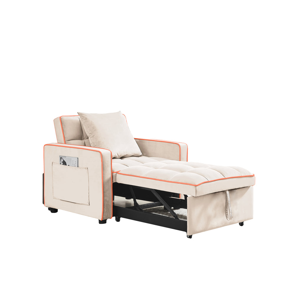 Three-in-One Sofa Bed Chair