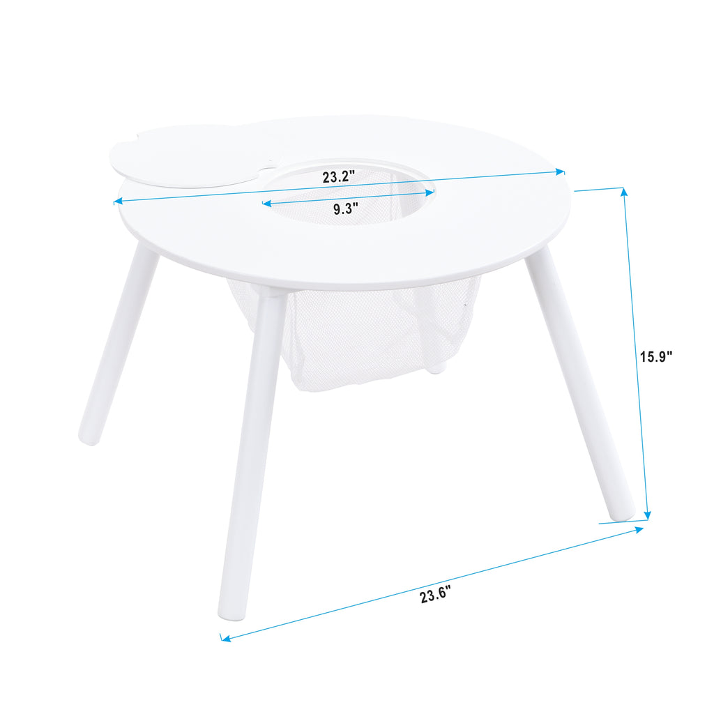 Children's Panel Table with 4 Chairs