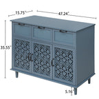 3 Door 3 Drawer Cabinet