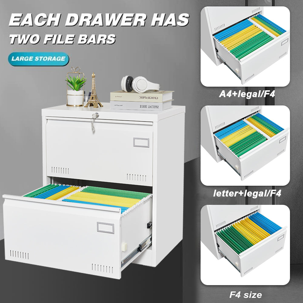 2 Drawer Lateral File Cabinet