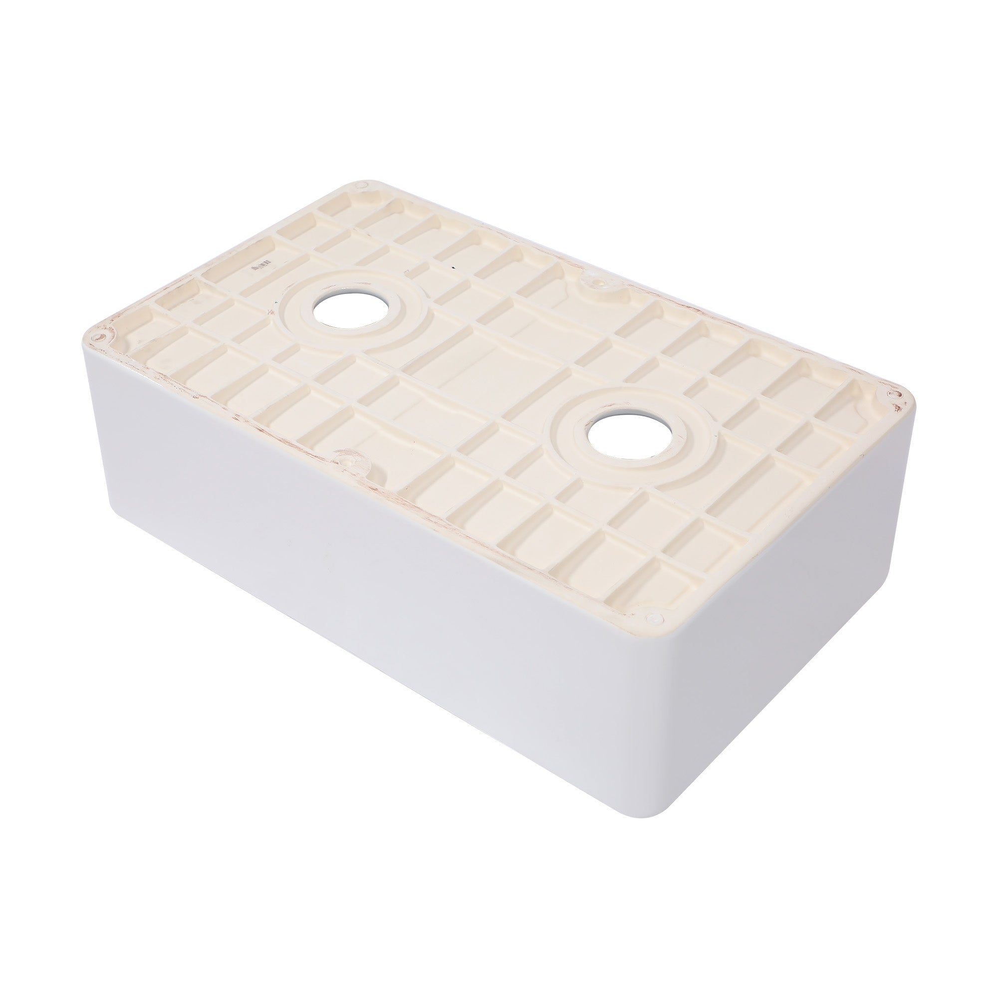 White Farmhouse Sink - 33 x 20 x 10 Inch