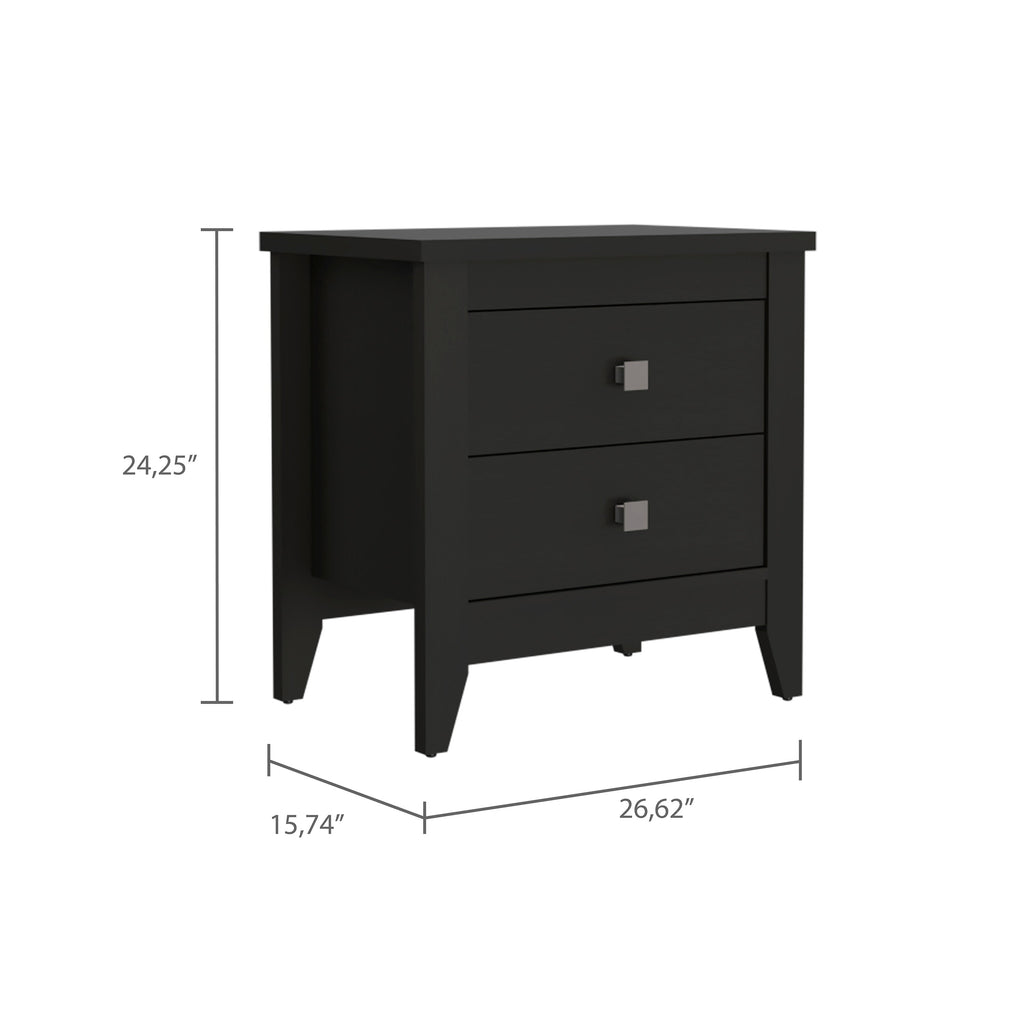 Breeze Four-Legged Modern Bedroom Nightstand