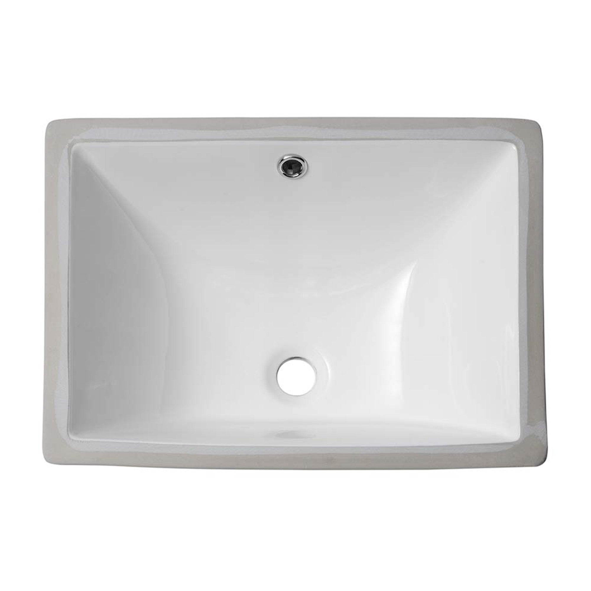 Modern Undermount Ceramic Bathroom Sink