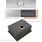 Single Bowl Undermount Workstation Kitchen Sink