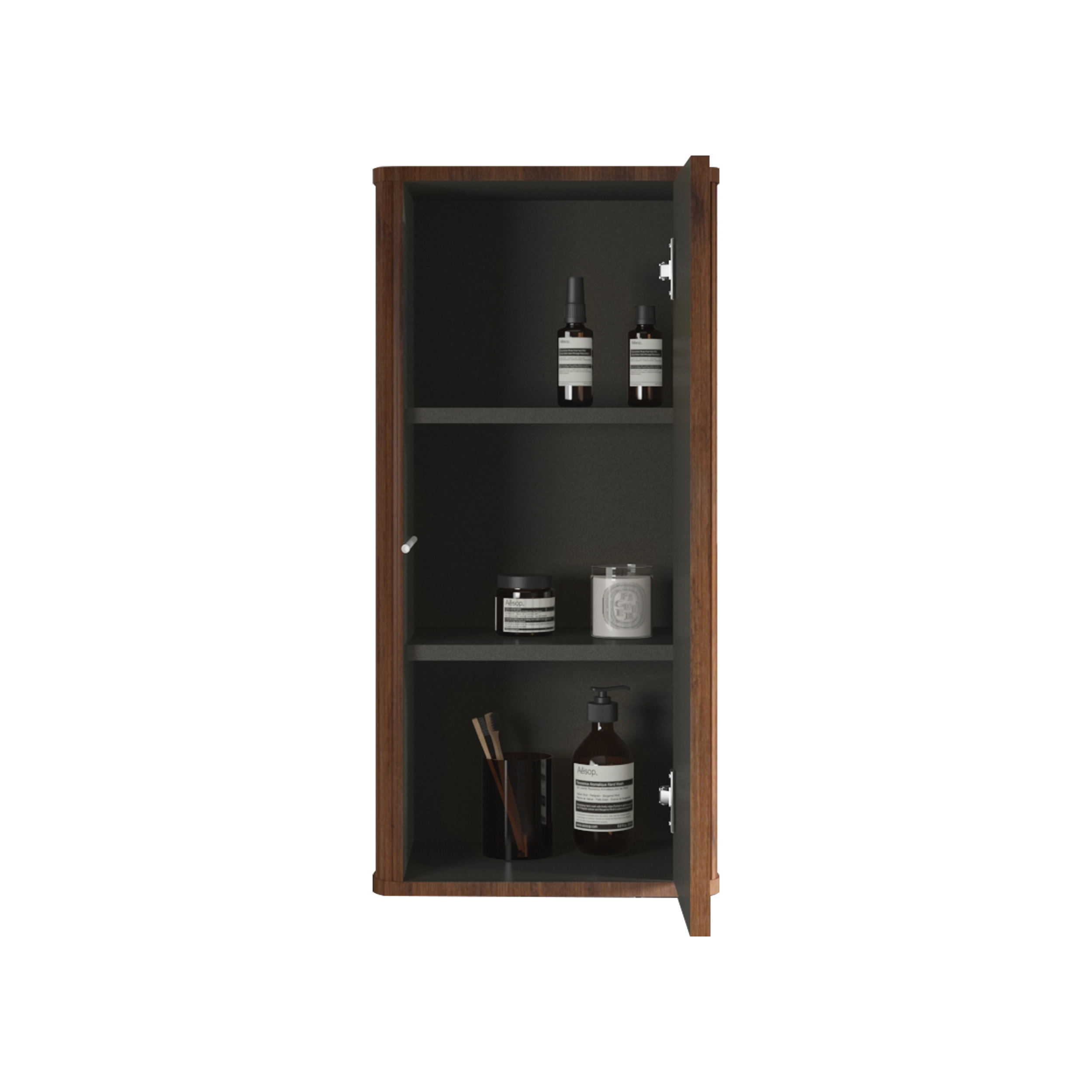 CC0414S305 Striped Floating Side Cabinet