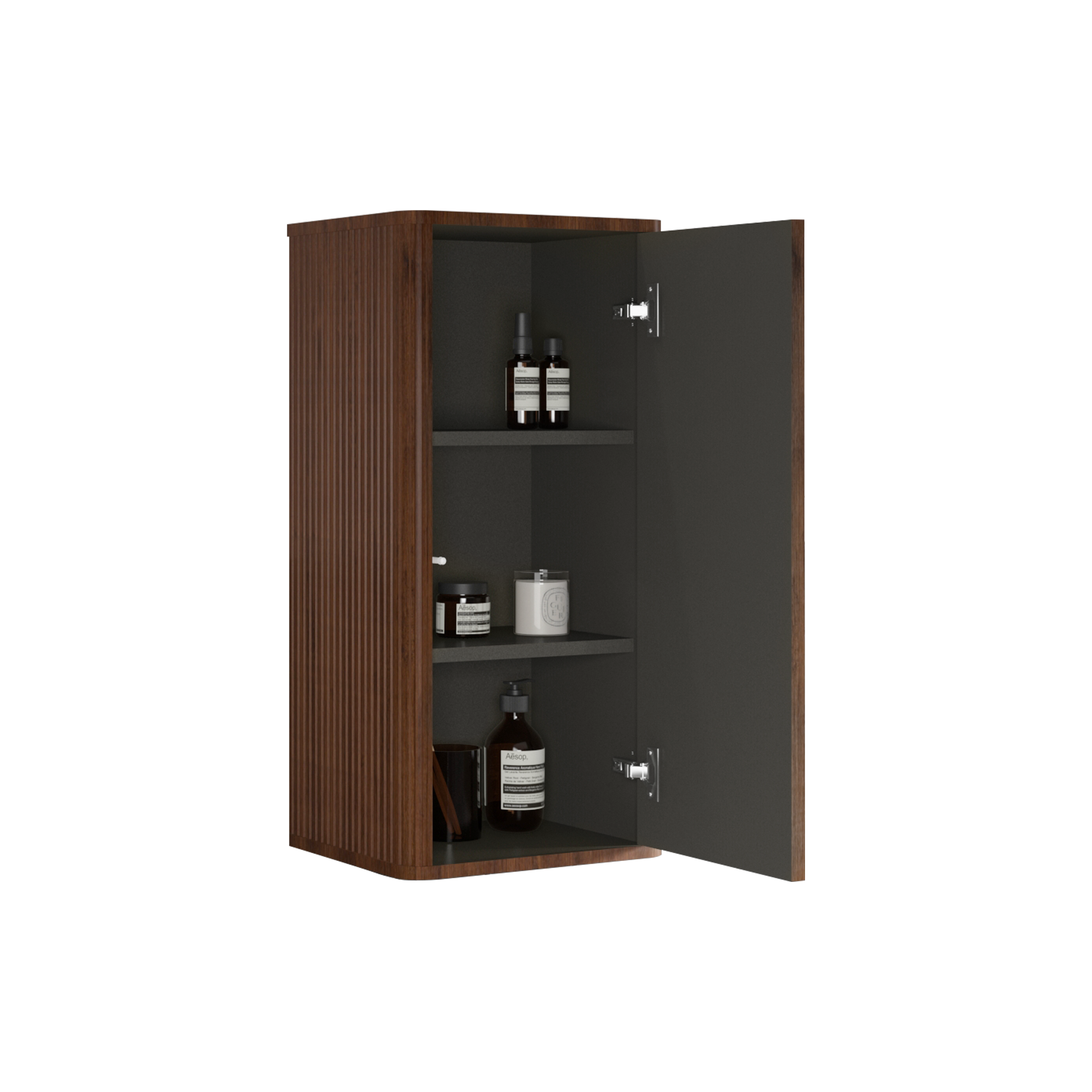 CC0414S305 Striped Floating Side Cabinet