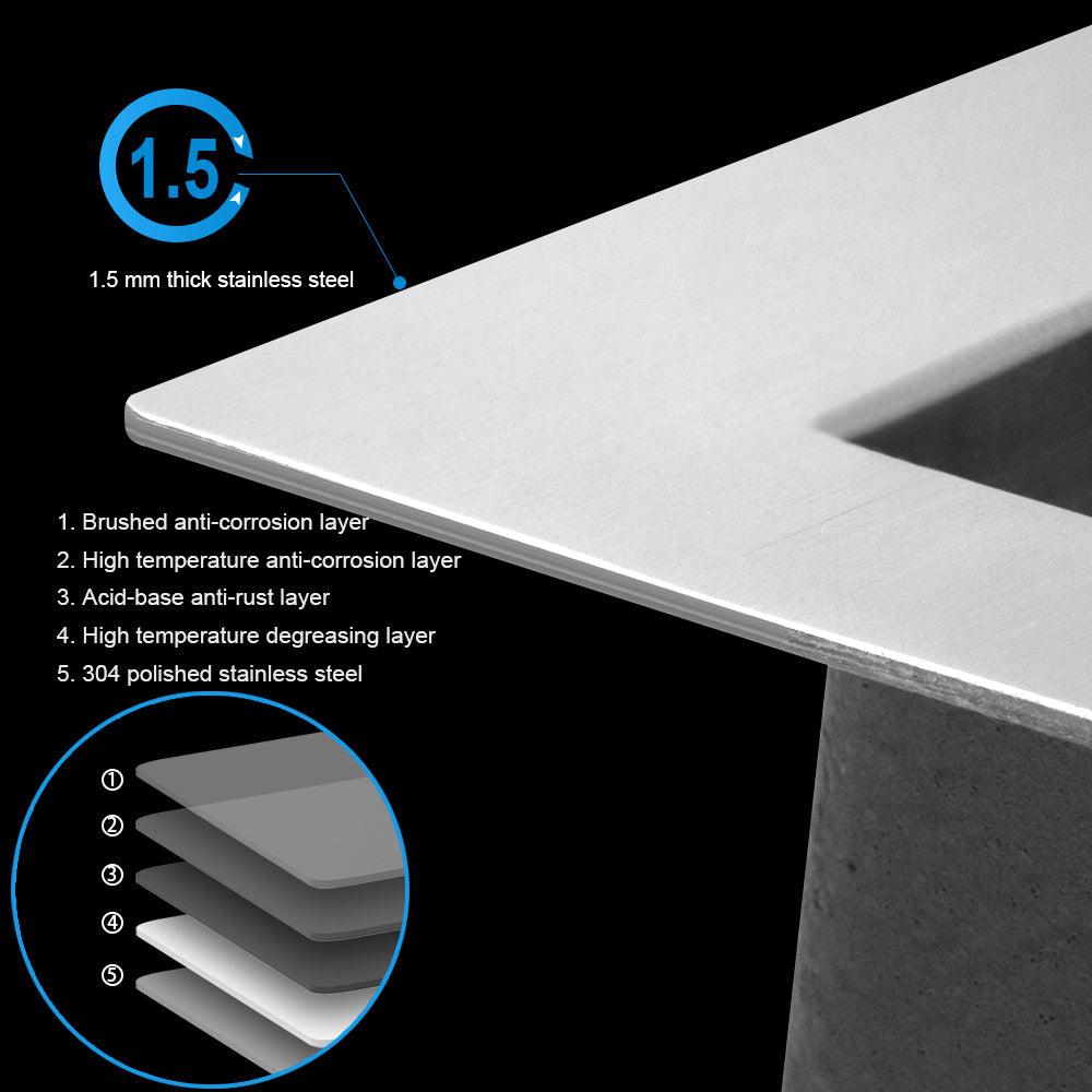 21 Inch Undermount Laundry Utility Sink