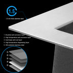 21 Inch Undermount Laundry Utility Sink
